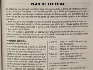 plan de lectura