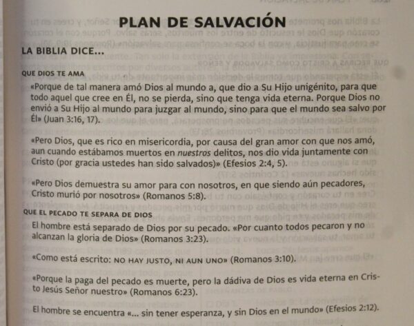 plan salvacion